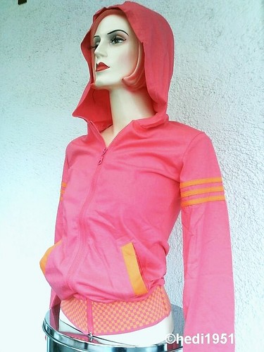 Pink ticila sweater jacke - pink,