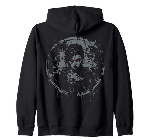 Gothic kapuzenjacke mädchen - gothic,