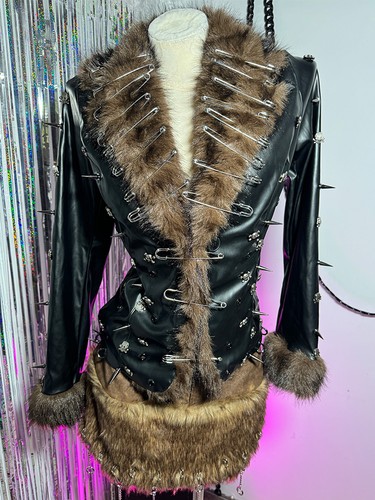 Goth grunge jacke y2k - grunge,