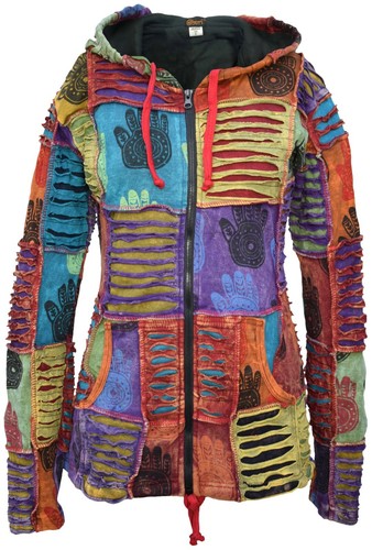 Baumwolle bedruckt jacke - baumwolle,