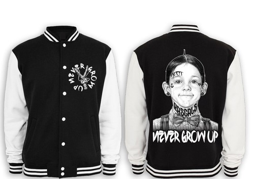 Alfalfa tattooed collegejacke - alfalfa,