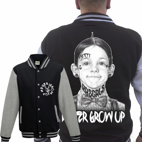 Alfalfa tattooed collegejacke - alfalfa,
