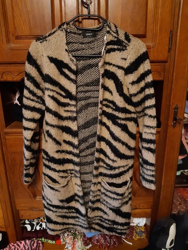 Emo zebra scene cardigan - emo,