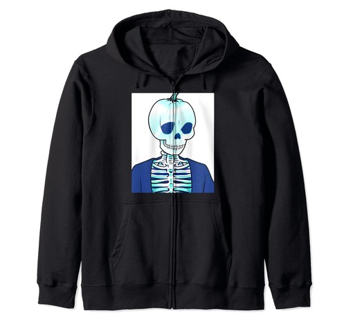 Kapuzenjacke halloween skelett - kapuzenjacke,