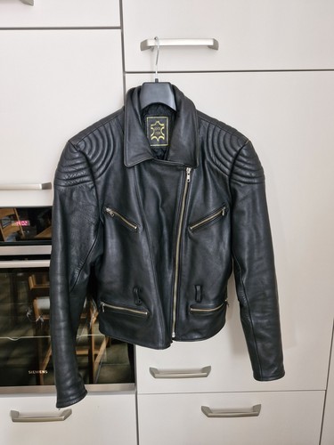 Damen lederjacke schwarz - damen,