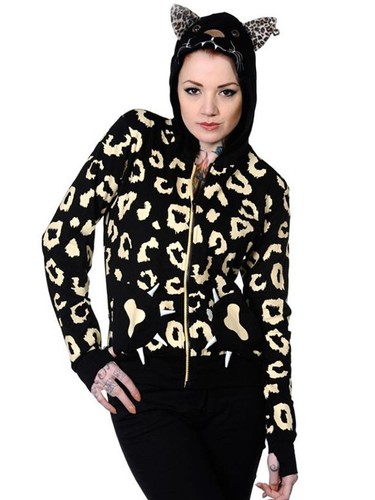Banned damen kapuzenjacke leo - kapuzenjacke,